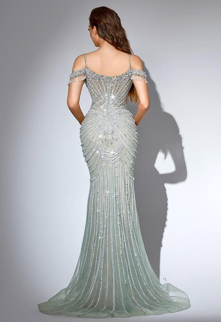 فستان طويل - وردي - 48 image 9