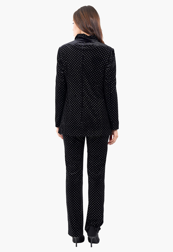 بنطال طويل أسود رسمي image 2