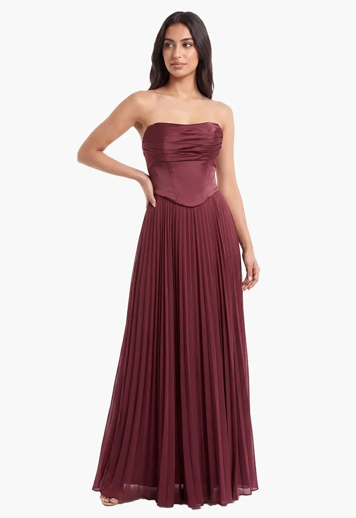 maxi dress floral pink Inflorescence | Blush PINK Mesh Floral Bardot Maternity Maxi Dress