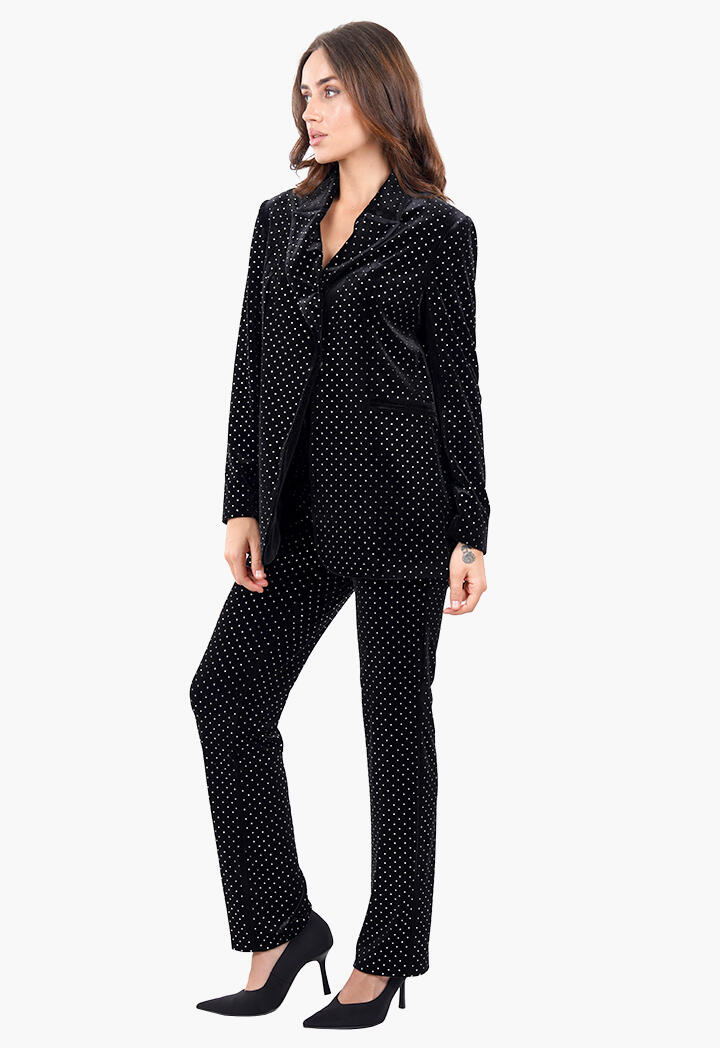 بليزر أسود مطرز image 1