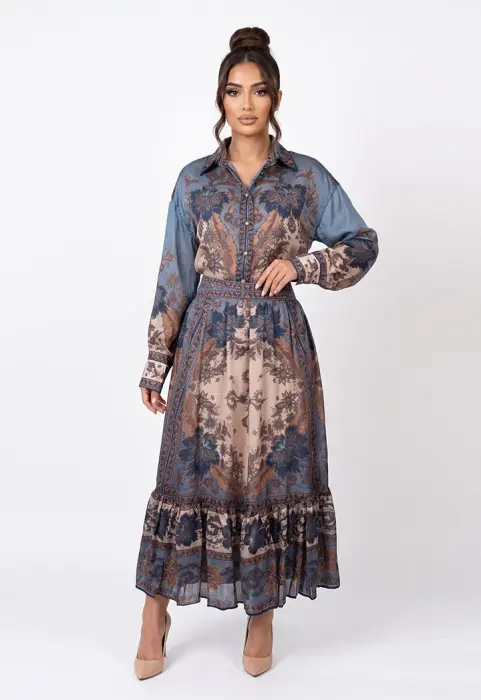 بدلة طويل - كحلي - 40 image 0