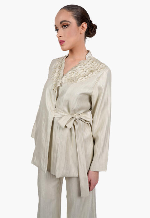 بدلة نسائية أنيقة من قطعتين image 5