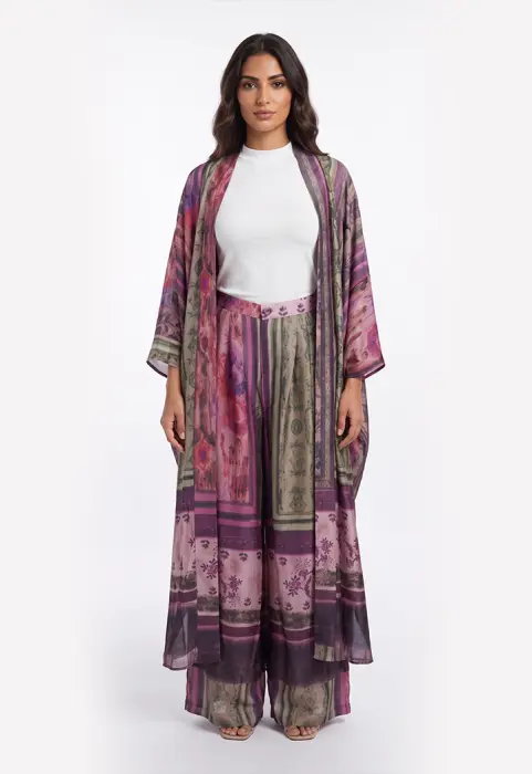 بدلة طويل - بنفسجي - Free image 0