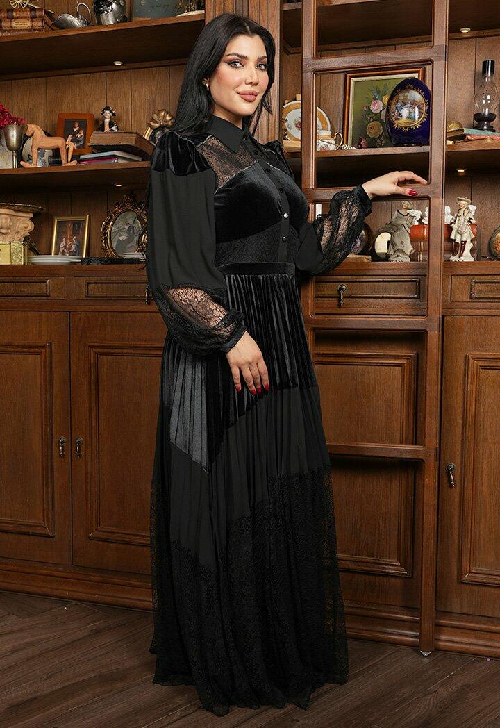 فستان شيفون طبقات image 2