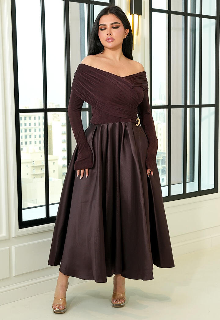 slim fit dress slacks Foxy Fit & Flare Dress main image 0