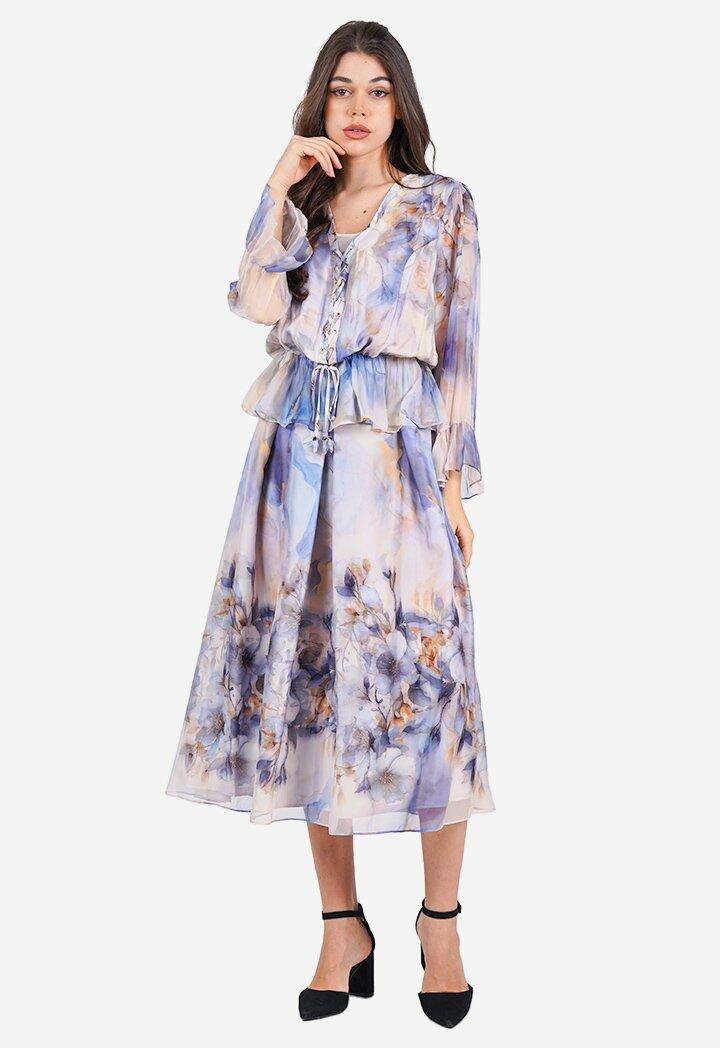 Skirt Long - Blue Colored - 42 image 0