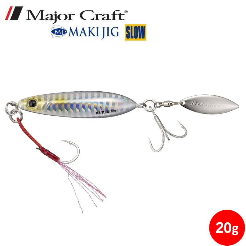 Jig à lancer major craft maki slow - 20g