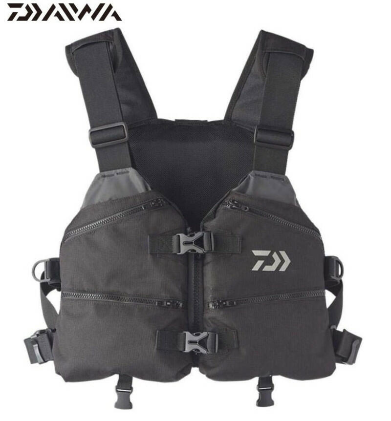Daiwa Fishing Vest Tactical Game Vest Black Free DF-4020 | مؤسسة