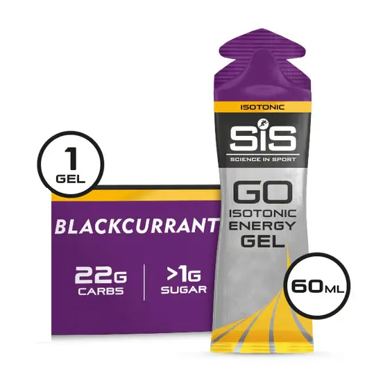 SIS Isotonic Energy Gel-BLACKCURRANT image 0