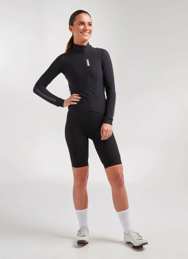 Black Sheep WOMEN'S ELEMENTS LS THERMAL JERSEY -XS-BLACK image 0