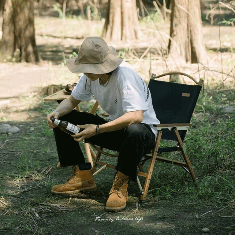Beech wood kermit chair image 1