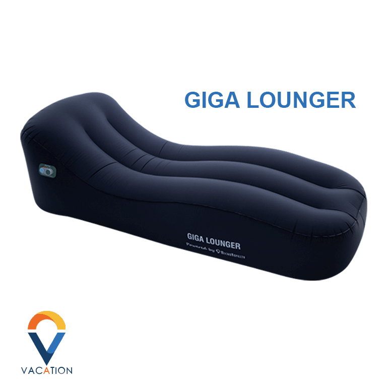 Vacation Self inflating GIGA Lounger-dark blue