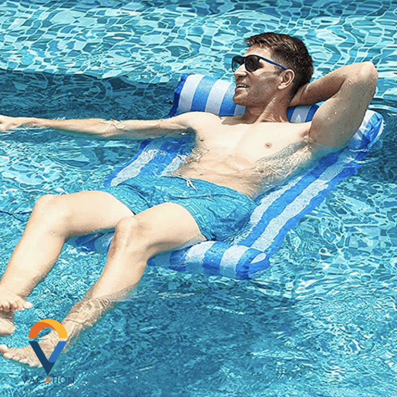 Water Hammock Lounge Chair-Pink image 1
