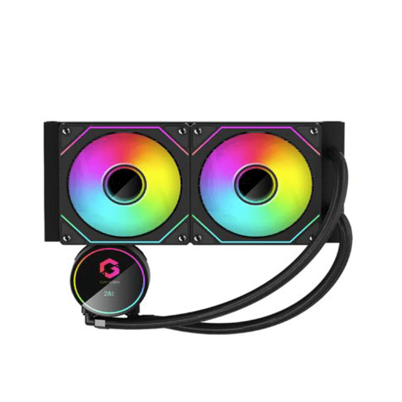 GAMEON GO-240 KRAKEN A380-BLK Liquid CPU Cooler - Black image 0
