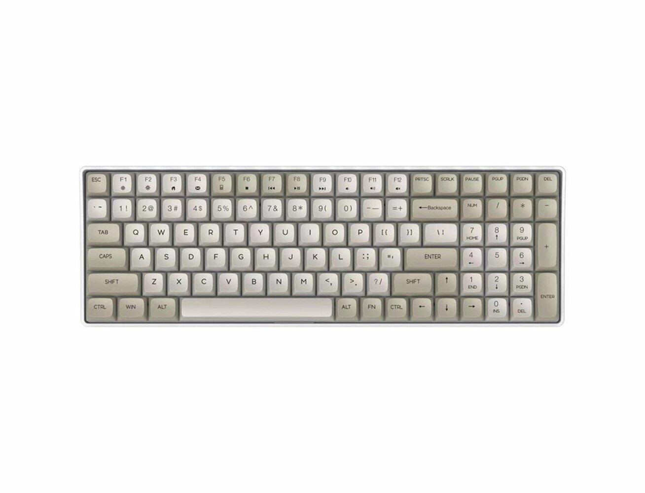 Aigo DarkFlash GD100 Wireless Mechanical Gaming Keyboard - Milk image 0
