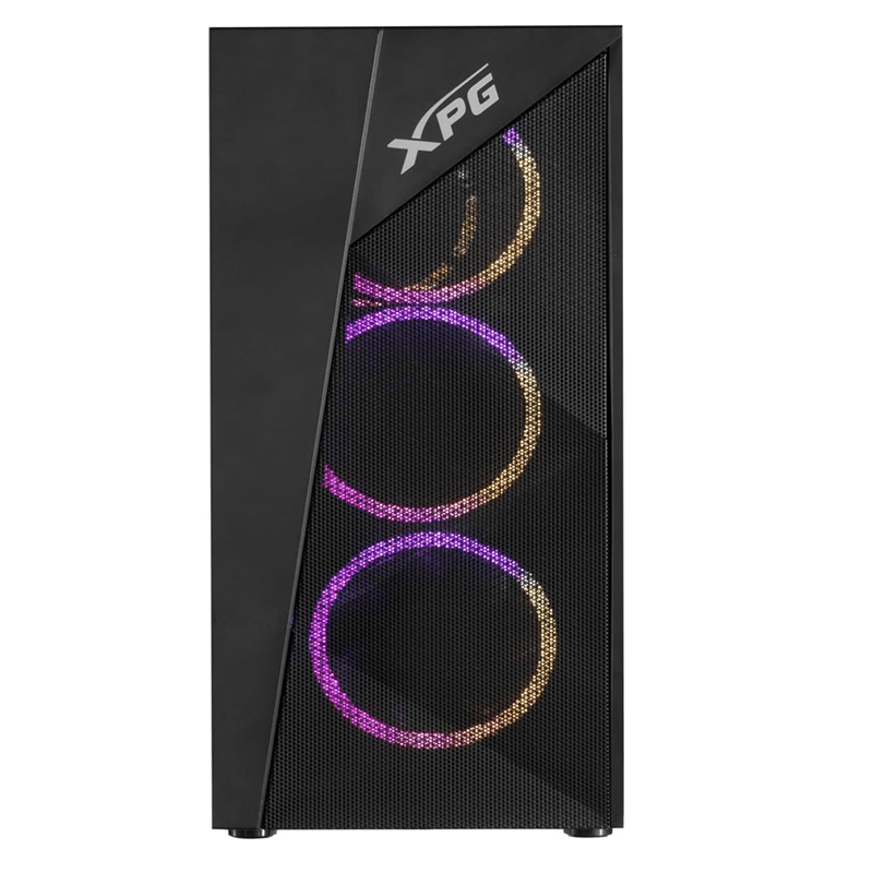 XPG Lander 500 RGB Mid Tower PC Case, 4-Fans BLACK image 1