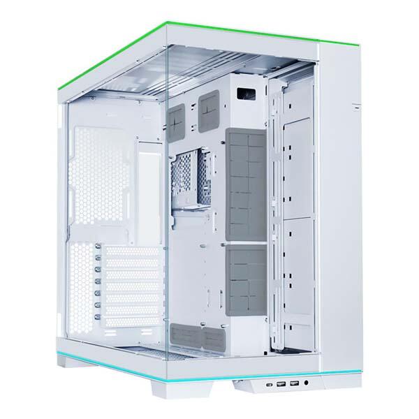 LIAN LI O11 DYNAMIC EVO RGB ATX Mid Tower Case - White  [FANS NOT INCLUDED] image 0