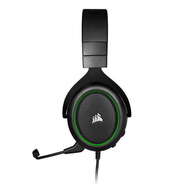 Corsair HS50 PRO STEREO Gaming Headset - Green (EU) image 3
