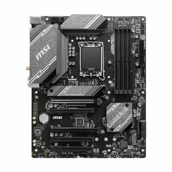 MSI B760 GAMING PLUS WIFI DDR5 ATX Motherboard image 0
