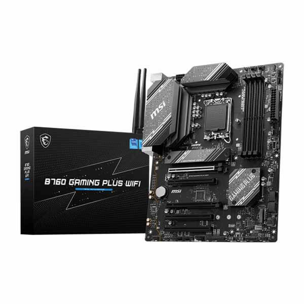 MSI B760 GAMING PLUS WIFI DDR5 ATX Motherboard image 3