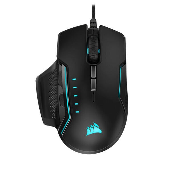 Corsair iCUE GLAIVE RGB PRO Gaming Mouse - Black image 0