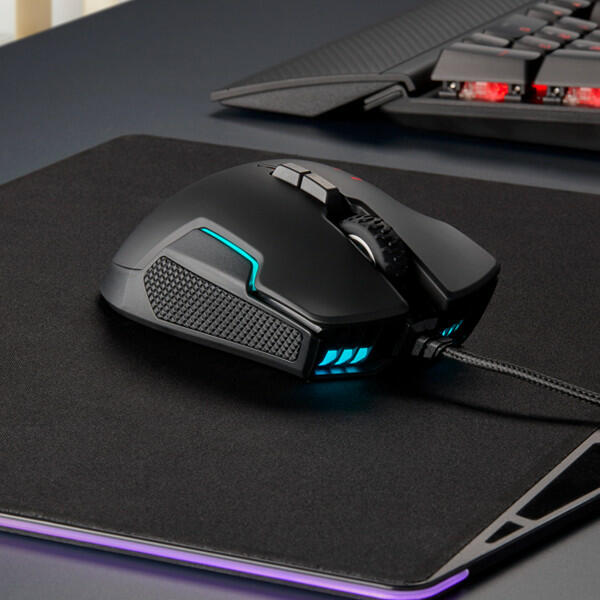 Corsair iCUE GLAIVE RGB PRO Gaming Mouse - Black image 3