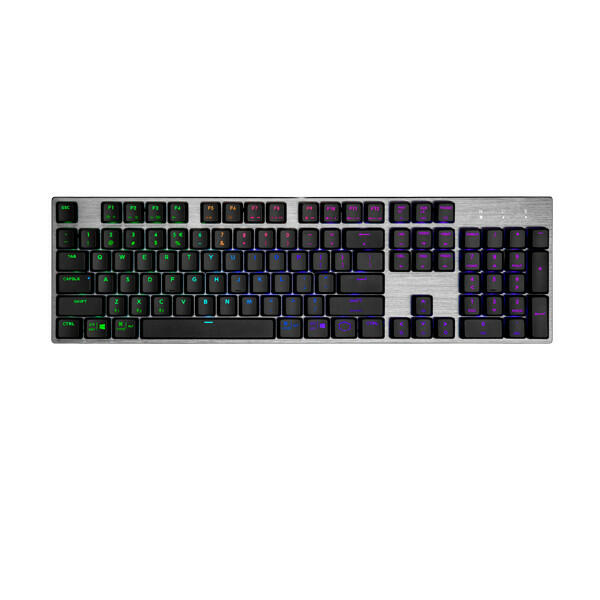 Cooler Master SK653 RGB Low Profile Mechanical Red Switch Keyboard image 0