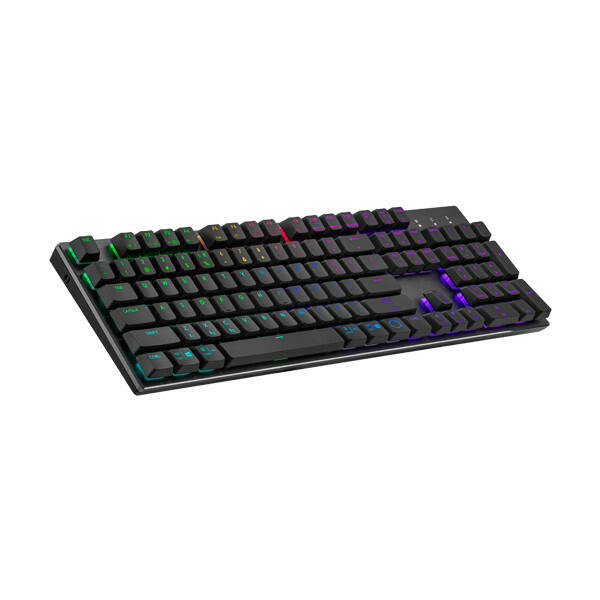 Cooler Master SK653 RGB Low Profile Mechanical Red Switch Keyboard image 1