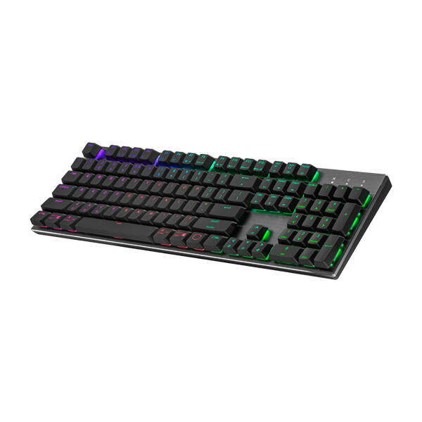 Cooler Master SK653 RGB Low Profile Mechanical Red Switch Keyboard image 2