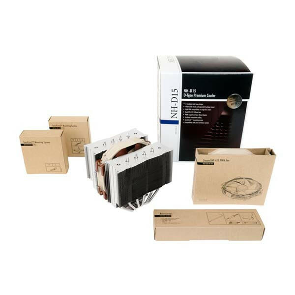 NOCTUA NH-D15 - 140mm PWM Premium Dual Tower CPU Air Cooler  image 3