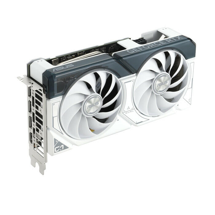 Asus Dual GeForce RTX 4060 White OC Edition 8GB GDDR6 Graphic Card image 3