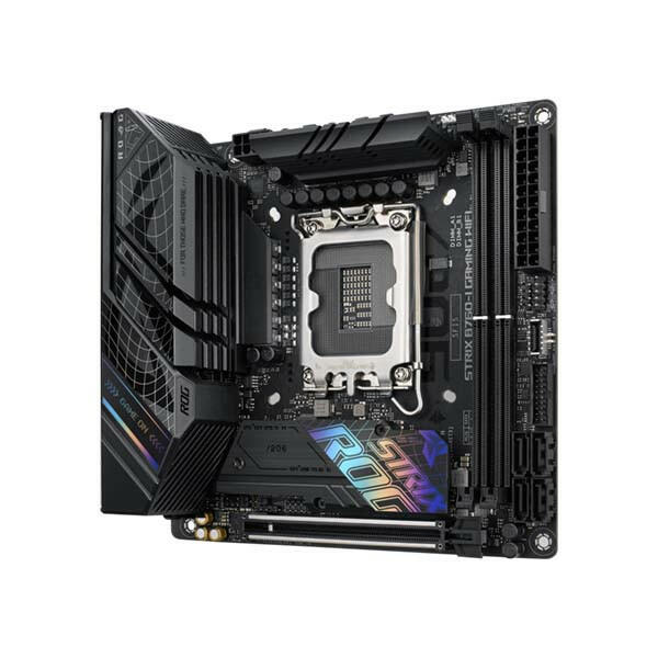 ASUS ROG STRIX B760-I Gaming WIFI DDR5 Mini-ITX Motherboard - Black image 1