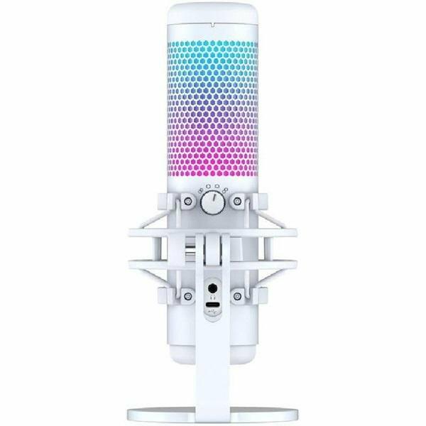 HyperX QuadCast S RGB – White USB Condenser Gaming Microphone image 2