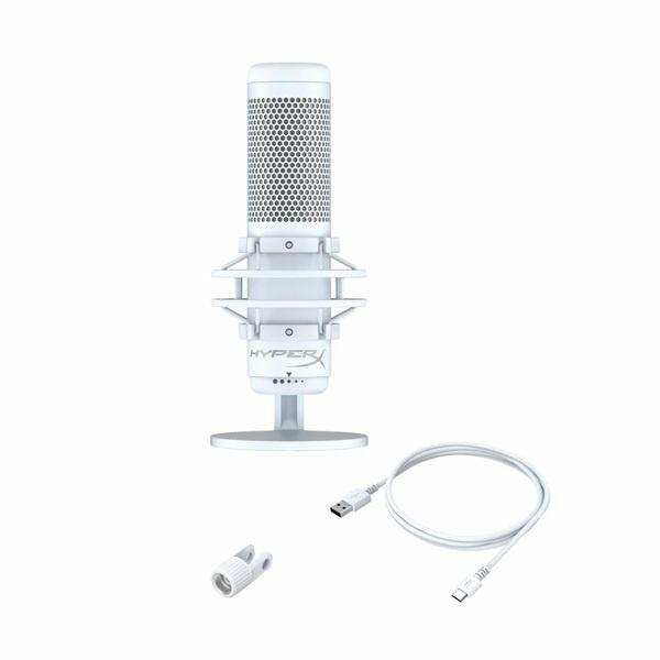 HyperX QuadCast S RGB – White USB Condenser Gaming Microphone image 4