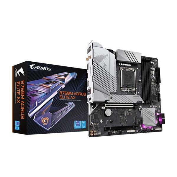 GIGABYTE B760M AORUS ELITE AX DDR5 (rev. 1.0) Micro ATX Motherboard image 3