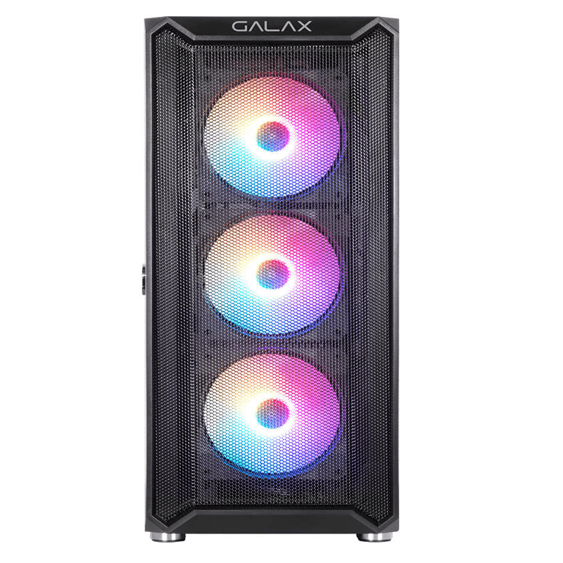 GALAX Revolution–07 RGB Tempered Glass Gaming Case-BLACK image 2