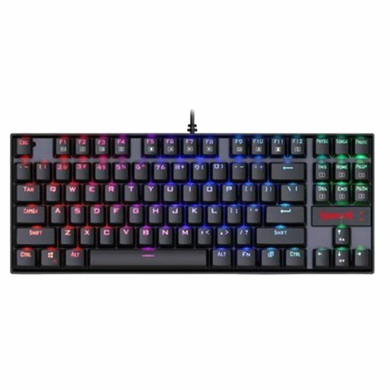 Redragon KUMARA K552 RGB TKL Wired Mechanical Gaming Keyboard (Blue Switch) - Black image 0