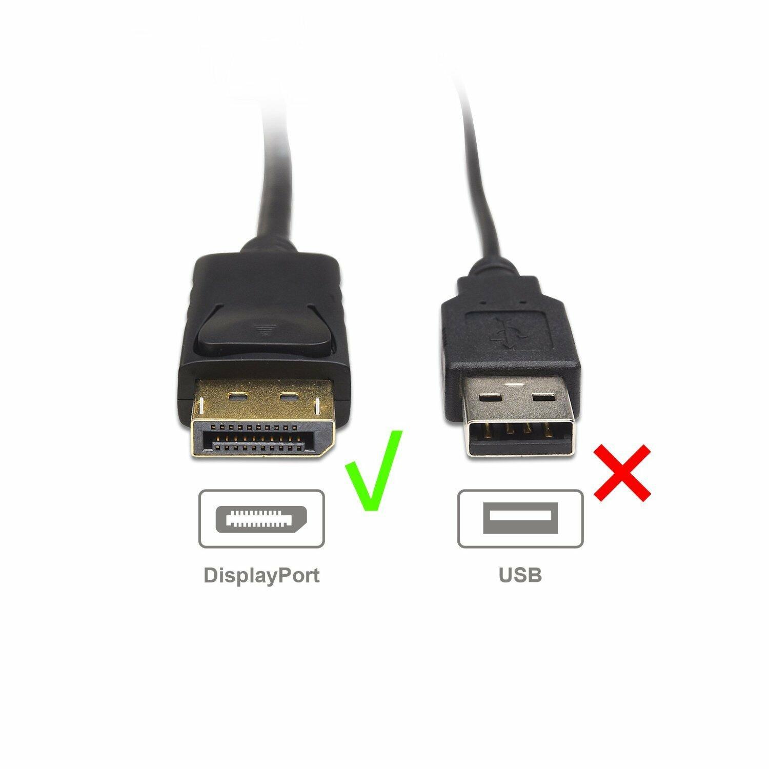 DP TO DP 3 METER Cable Support 8K  UHD image 3