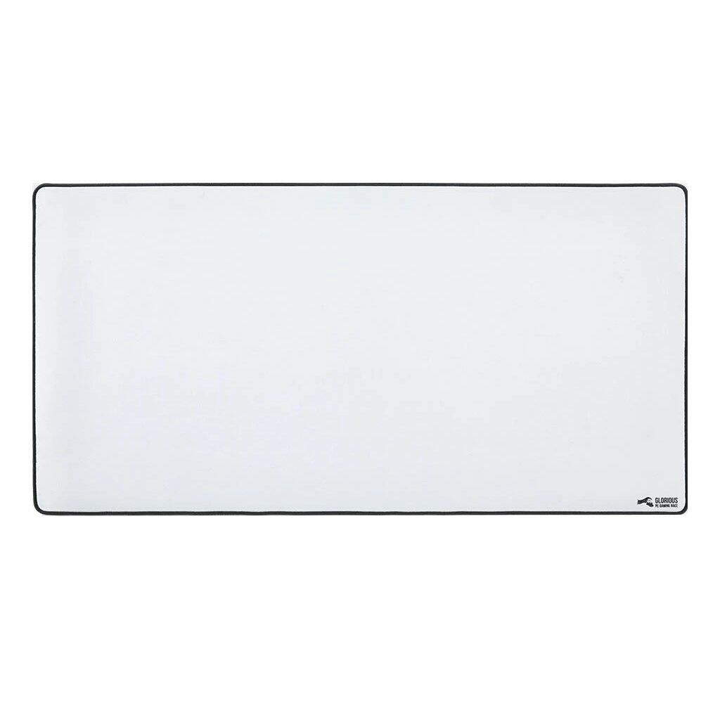 GLORIOUS XXL EXTENDED GAMING MOUSE PAD-18x36-WHITE EDITION image 0