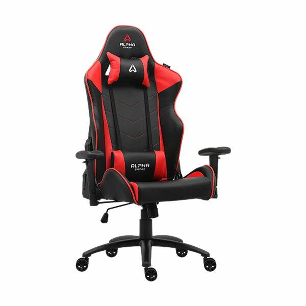ALPHA GAMER SCORPIUS Series Gaming Chair - BLACK - RED image 1