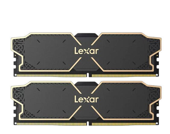 Lexar THOR  DDR5 RAM 32GB Kit 16GB x 2 6000 MHz ,  CL38 Memory image 0