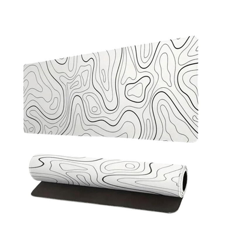  Mouse Pad, White Extended Gaming Mouse Pad, XXI image 0