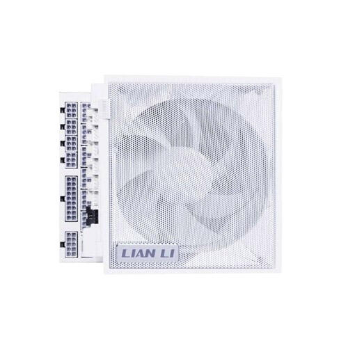 Lian Li Edge L-Shape 1200 Watts, 80 Plus Gold Fully Modular ATX Gaming Power Supply - White image 0