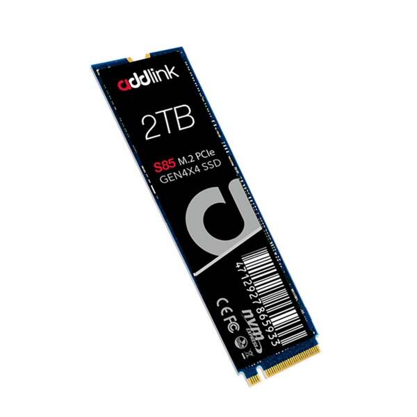 2TB ADDLINK S85 PCIe GEN4 NVMe 2280 SSD SPEED UP TO 6000/5400 MB/s