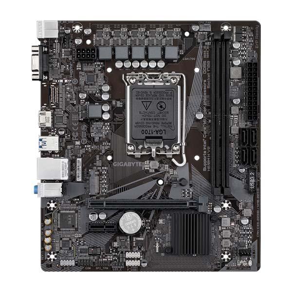 GIGABYTE H610M H V2 DDR5 Micro-ATX Motherboard - Black image 0