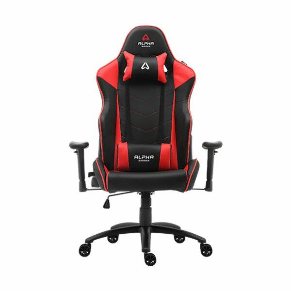 ALPHA GAMER SCORPIUS Series Gaming Chair - BLACK - RED image 0