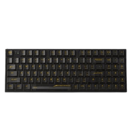 Redragon K658 IRELIA PRO SE 90% 3-Mode Wireless RGB Full Transparent Mechanical Gaming Keyboard BLACK image 0