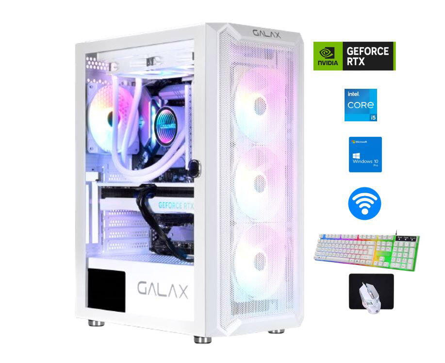 SNOWFLAKE i5 11th  RTX 3050 GAMING PC image 0