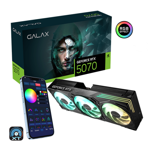 GALAX GeForce RTX™ 5070 EX Gamer 1-Click OC 12GB GDDR7 192-bit DP2.1b*3/HDMI 2.1b/DLSS 4 image 6
