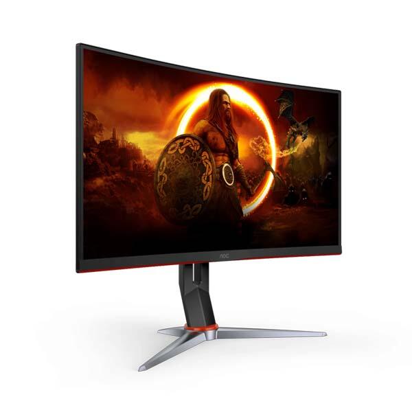 AOC C27G2Z2 - 27 Inch FHD 250Hz 0.5ms HDMI 2.0 VA Curved Gaming Monitor - Black image 1